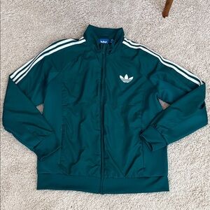 Adidas Teal Windbreaker Jacket